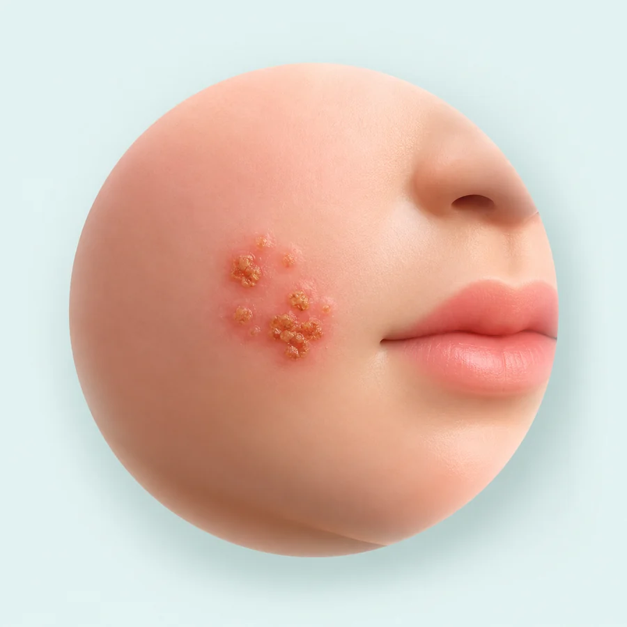 Impetigo support illustration
