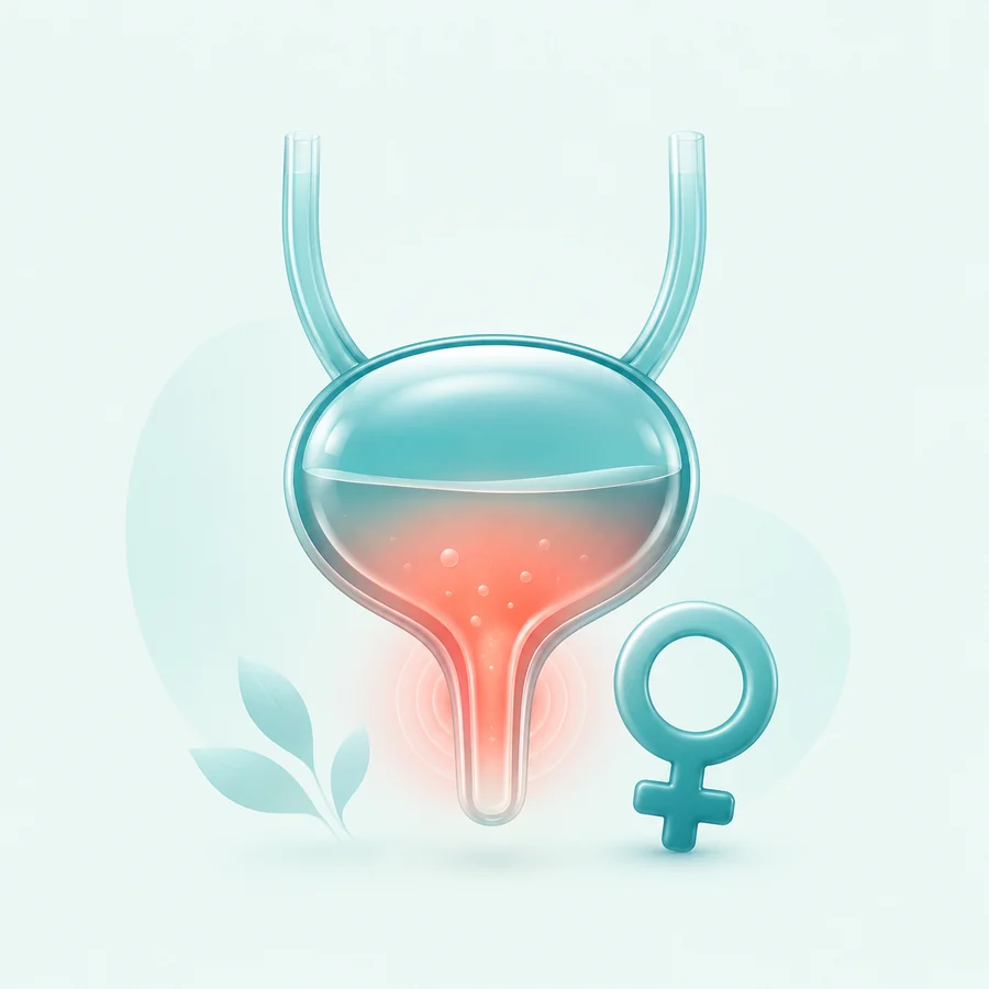 Uncomplicated urinary tract infections in women support illustration