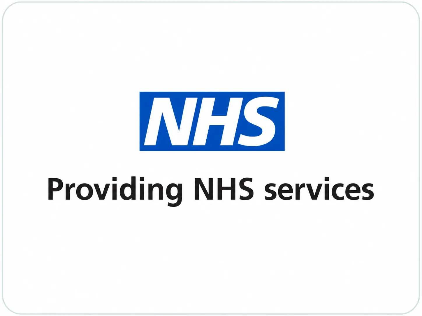 NHS Providing Services