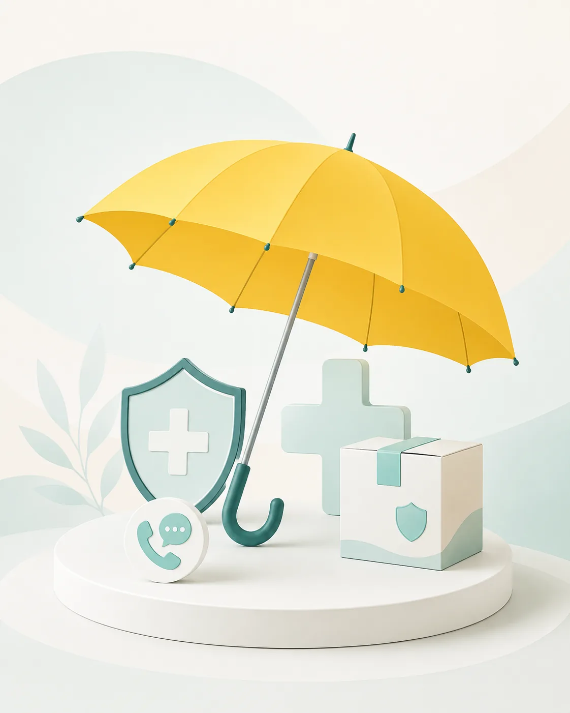Umbrella Services support illustration